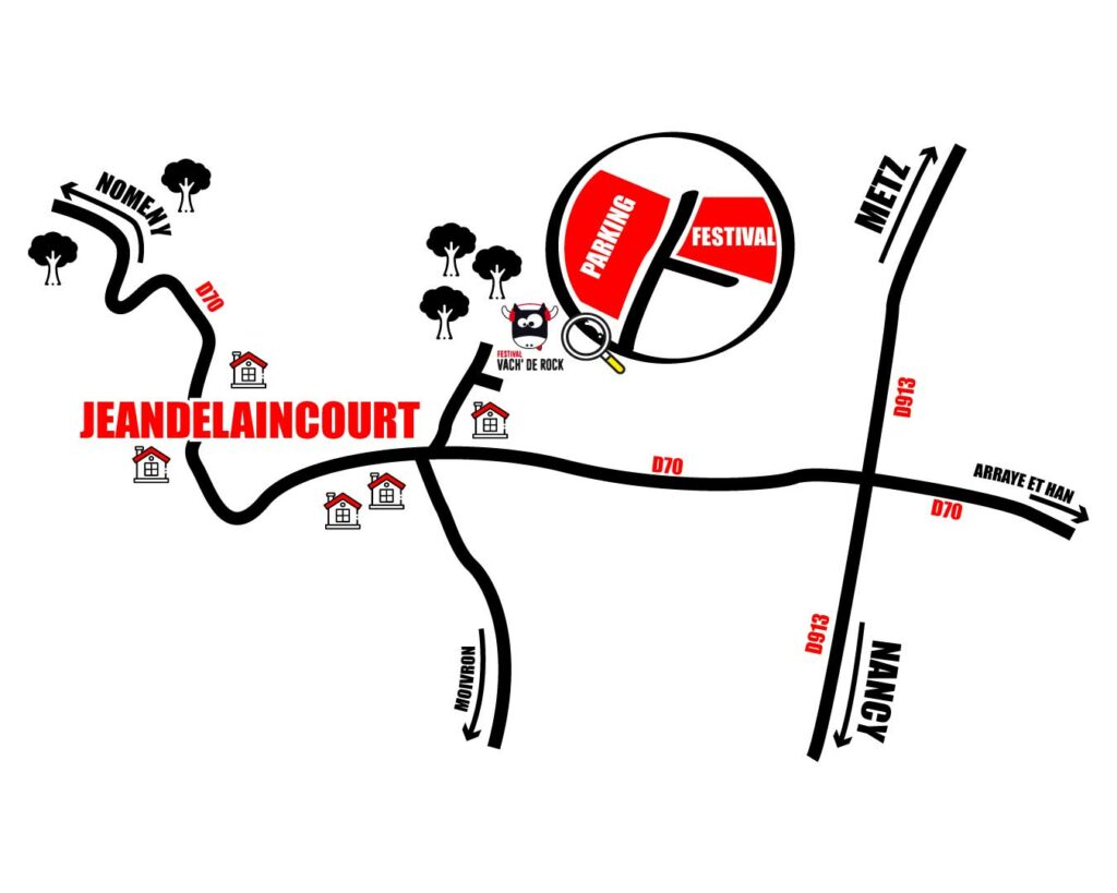 plan pour accéder au site